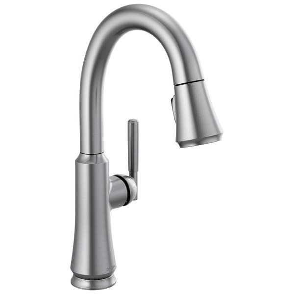 Delta Coranto Single Handle Pull Down Bar/Prep Faucet 9979-AR-DST